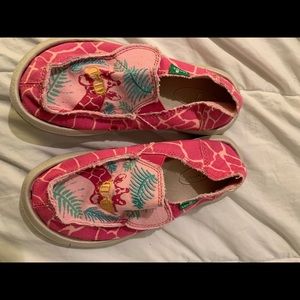 Sanuk size 11 shoes